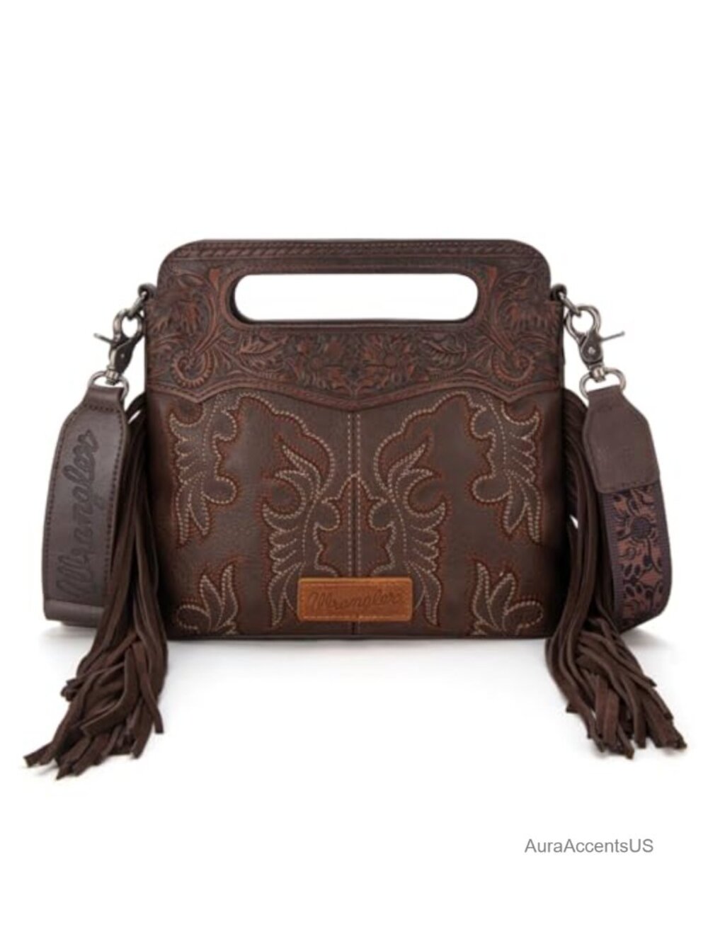 Montana West Fringe Crossbody Bag Vegan Leather Western Purse